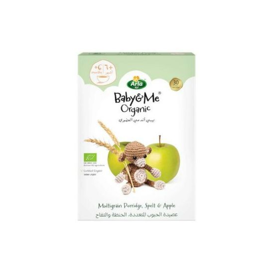 Picture of ARLA BABY&ME ORGANIC CEREALS  SPELT&APPLE 210G 2894