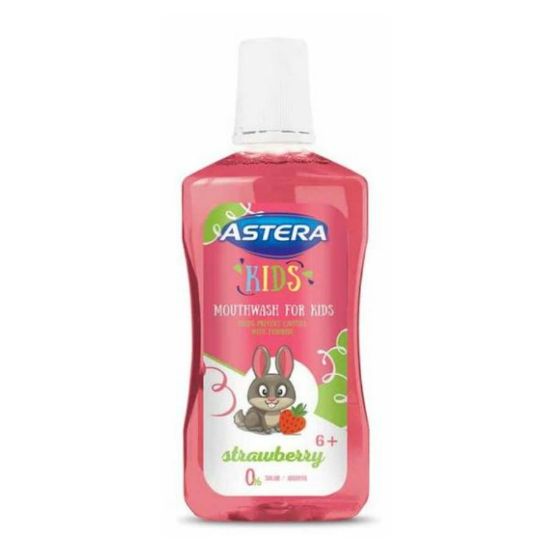 Picture of ASTERA KIDS MOUTH WASH 300 ML STRAWBERRY 6+Y