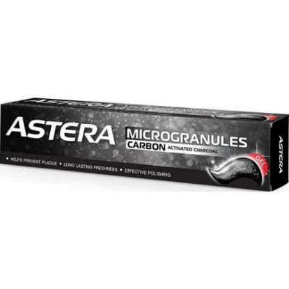 Picture of ASTERA TOOTH PASTE MICROGRANULES CARBON 75 ML CHARCOAL