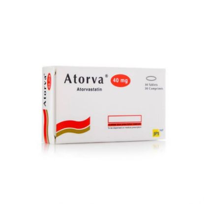 Picture of ATORVA 40 MG 30 TAB