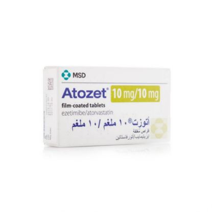 Picture of ATOZET 10/10 MG 30 TAB