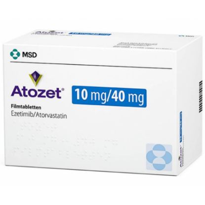 Picture of ATOZET 10/40 MG 30 TAB