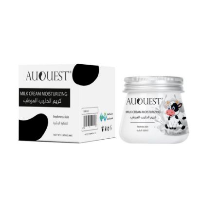 صورة كريم الحليب للترطيب البشرة ونظارة البشرة اوكوست 80 جرام