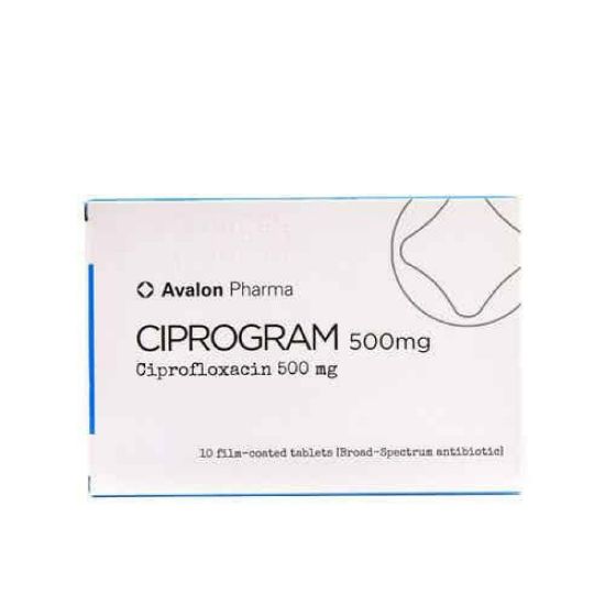 صورة 34-437-16 - افالون سيبروغرام 500 ملغم 10 اقراص