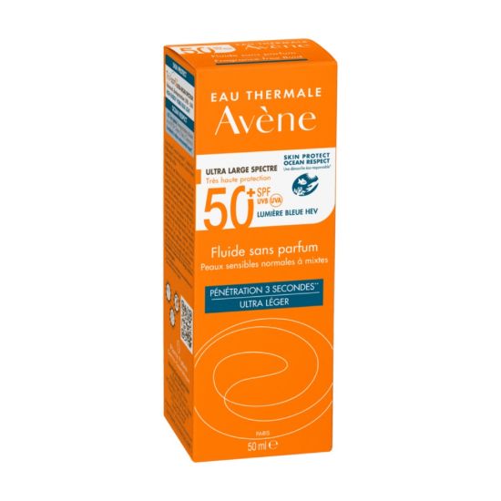 Picture of AVENE SUN SCREEN FLUID 50SPF FRAG FREE 50 ML-2702