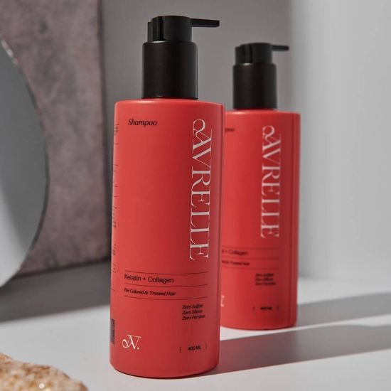 صورة افريل شامبو بالكيراتين والكولاجين 400 مل