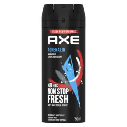 Picture of AXE BODY SPRAY ADRENALIN DEODORANT 150 ML#