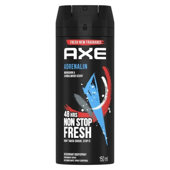 Picture of AXE BODY SPRAY ADRENALIN DEODORANT 150 ML#