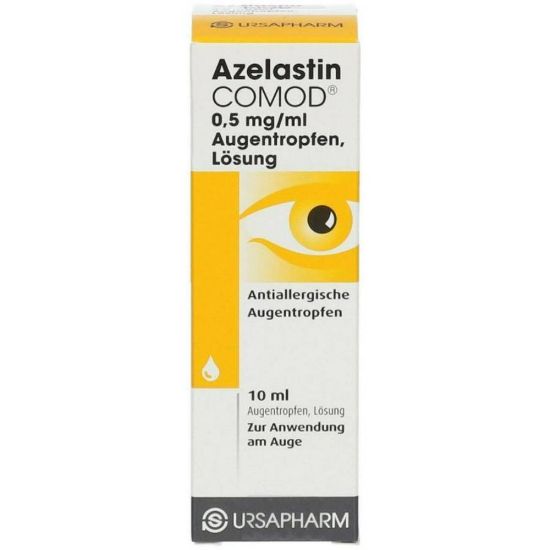 Picture of AZELASTIN-COMOD 0.5 MG/ML EYE DROP 10ML