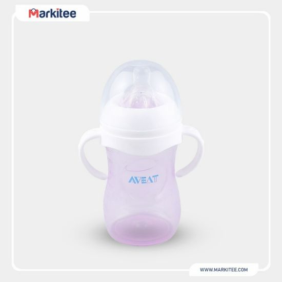 صورة رضاعة بيبي دار بدون مقبض ملون 260 مل