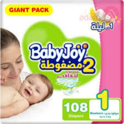 Picture of BABY JOY TAP GIANT NEW BORN 2X108   CODE 28106