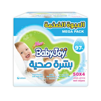 صورة بيبى جوى مناديل مبلله 50*4