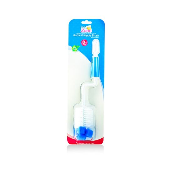 Picture of BABY ZONE BOTTLE & NIPPLE BRUSH 8374