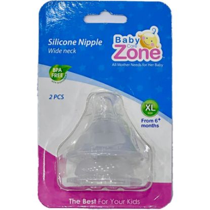 Picture of BABY ZONE NIPPLES 2S M -2391-BLF 8239
