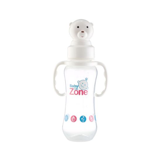 Picture of BABY ZONE PLASTIC BOTTLE 240 ML رضاعة بيدين BLF 8517