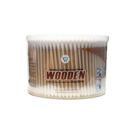 Picture of BABY ZONE WOODEN COTTON BUDS 500 PCS