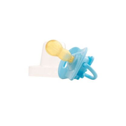 Picture of BABY ZONE PACIFIER لهاية حلمة صفراء بغطاء BLF 8131
