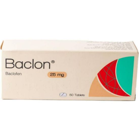 Picture of BACLON 25 MG 50 TAB