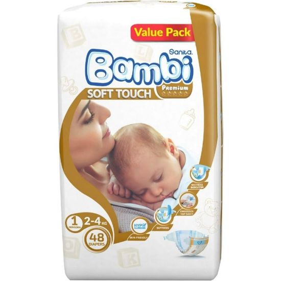 Picture of BAMBI VALUE NEW BORN 3 X 48 - 2823