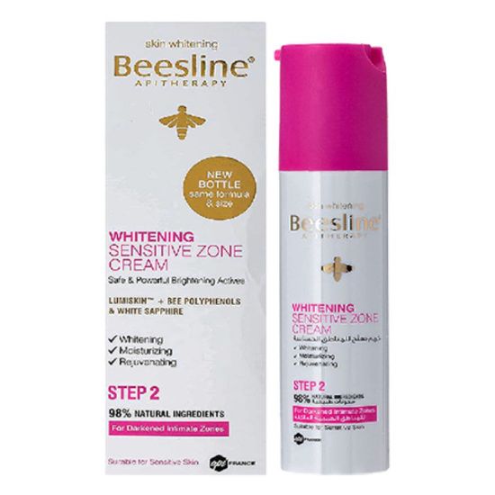 Picture of BEESLINE  WHITENING CREAM FOR  SENSITIVE ZONE 50 ML