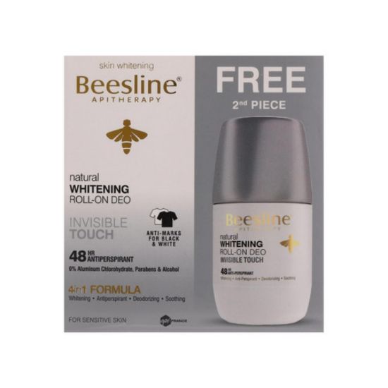 Picture of BEESLINE DEO ROLL ON WHITENING INVISIBLE TOUCH 50 ML 1+1
