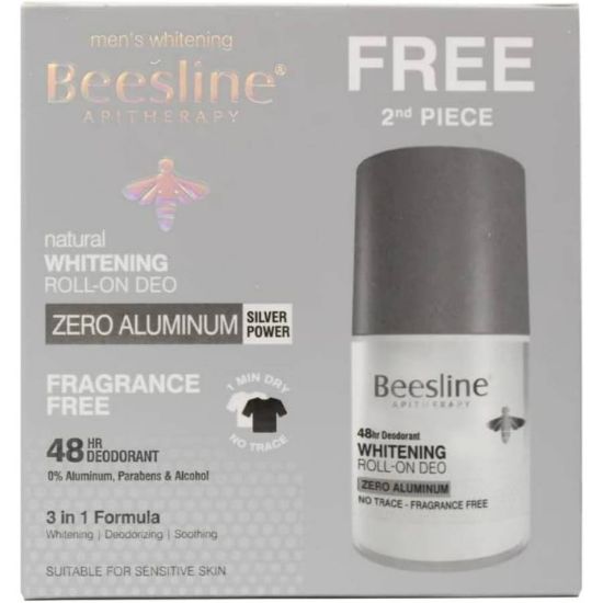 Picture of BEESLINE WHITENING ROLL-ON DEO FRAGRANCE FREE 1+1FREE