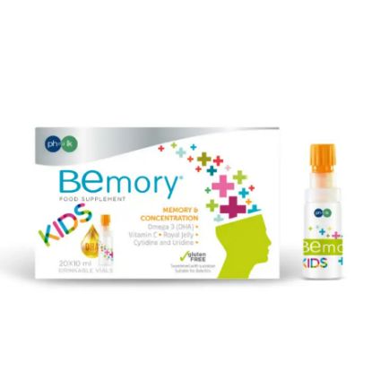 Picture of BEMORY KIDS FOOD SUPPLEMENT  20 VIALS 10ML
