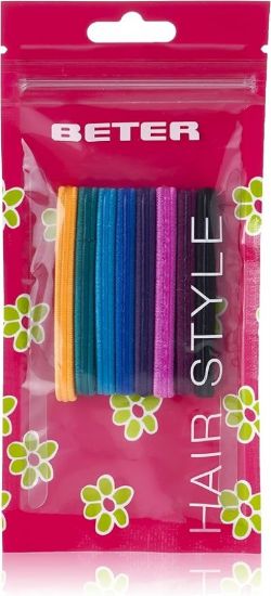 Picture of BETER 19010 THIN GLITTER ELASTICS- 20 PCS.**R.