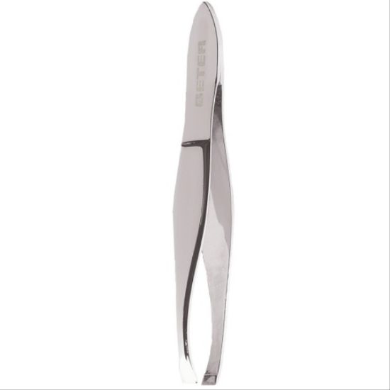 Picture of BETER 24001 CHROMEPLARED STRAIGHT POINT TWEEZERS 7.2CM.*O