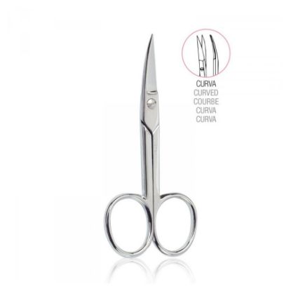 Picture of BETER 24111 MANICURE NAILS CURVED CHROMEPLATED SCISSORS-9 CM