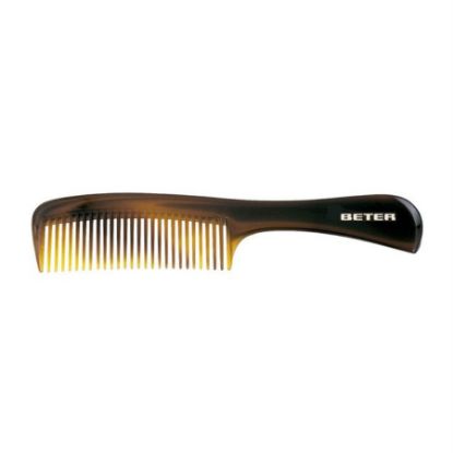 Picture of BETER 24323 TORTOISE HEAVY HANDLED COMB 21 CM.**G.