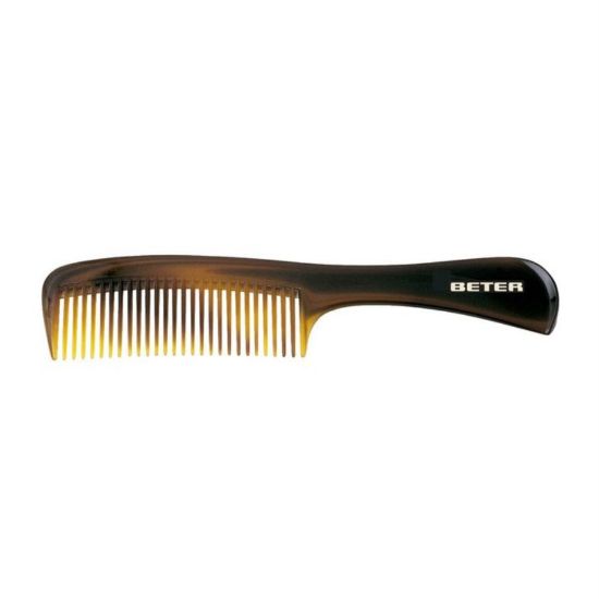 Picture of BETER 24323 TORTOISE HEAVY HANDLED COMB 21 CM.**G.
