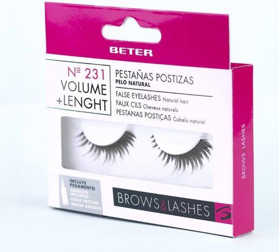 Picture of BETER 44231 BROWS&LASHES FALSE EYELASHES Nْْ 231 VOLUME&LENG