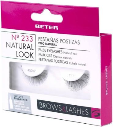 Picture of BETER 44233 BROWS&LASHES FALSE EYELASHES Nْْ 233 NATURAL LOO