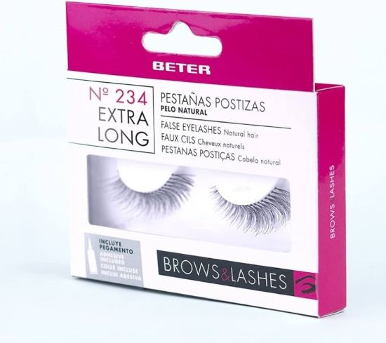Picture of BETER 44234 BROWS&LASHES FALSE EYELASHES Nْْ 234 EXTRA LONG