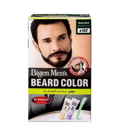 Picture of BIGEN MENS BEARD BROWN BLACK B102 100025