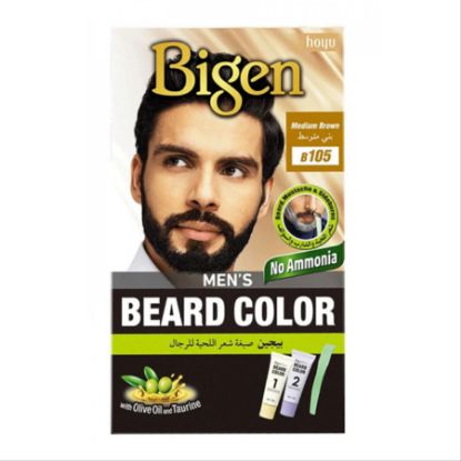 Picture of BIGEN MENS BEARD MEDIUM BROWN B105 5709