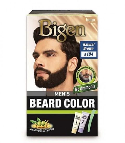 Picture of BIGEN MENS BEARD NATURAL BROWN B104 5693