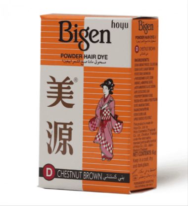 Picture of BIGEN POWDER HAIR DAY D - CHESTNUT BROWN 8021