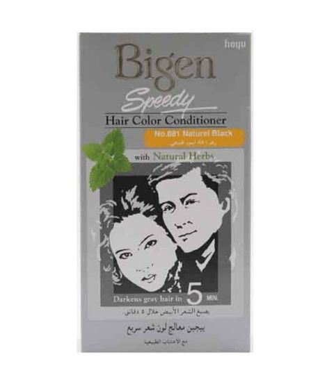 Picture of BIGEN SPEEDY HAIR COLOR NATURAL BLACK 881
