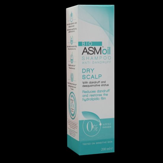 صورة بيو ايه اس ام شامبو لفروة الرأس الجافة المصابة بقشرة الرأس