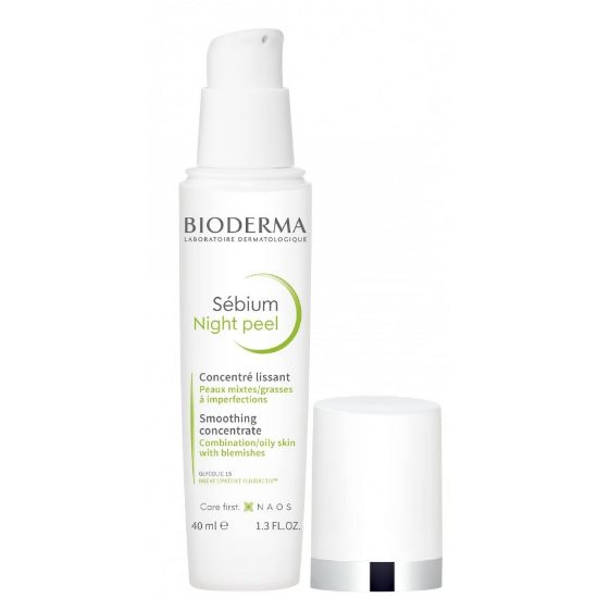 Picture of BIODERMA SEBIUM NIGHT PEEL GENTLE PEELING CREAM 40 ML