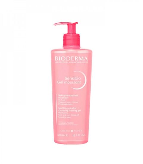 Picture of BIODERMA SENSIBIO MOUSSANT GEL 500ML PUMP