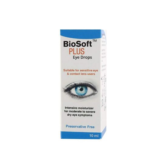 Picture of BIOSOFT PLUS EYE DROPS ( PRESERVATIVE FREE )