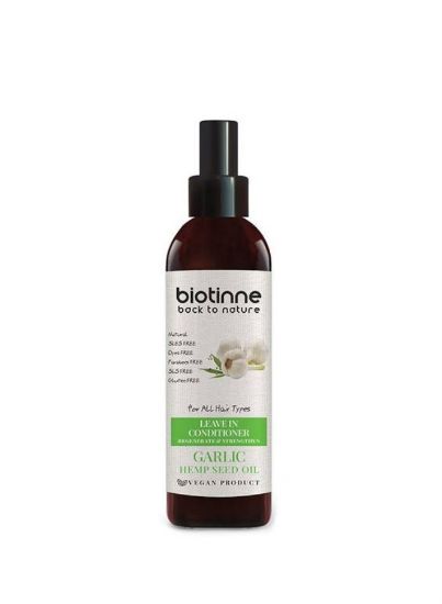 Picture of BIOTINNE GARLIC HEMP SEED OIL LEAVE IN CONDITIONER 150 ML