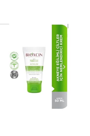 Picture of BIOXCIN  ACNIUM  MOISTURIZING CREAM 50 ML  9177