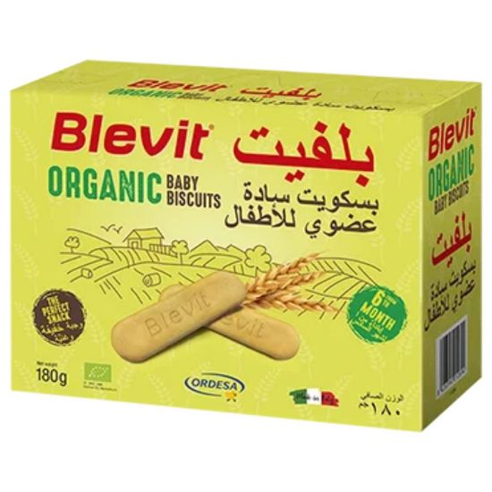 Picture of BLEVIT ORGANIC BABY BISCUITS 180 GM X 12 82603