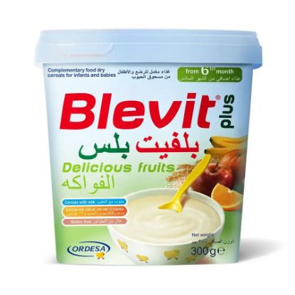 Picture of BLEVIT PLUS CEREALS WITH FRUITS 300 G