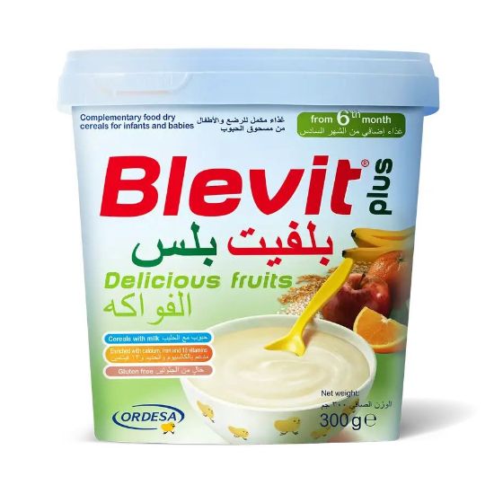 Picture of BLEVIT PLUS CEREALS WITH FRUITS 300 G