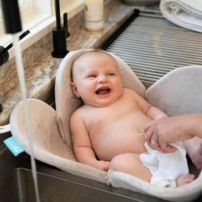 Picture of BLOOMING BATH POPPY BATHTUB - GREY 4656